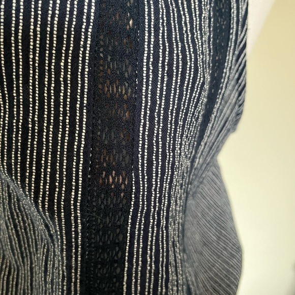 Ripcurl Striped 100% Cotton Short Romper Elastic Waist Pull On XL - Picture 8 of 8